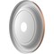 Ekena Millwork Traditional Thermoformed PVC Ceiling Medallion Fits Canopies up to 11 1/2-in., Aged Copper CMP19TRCAC - alternate 3